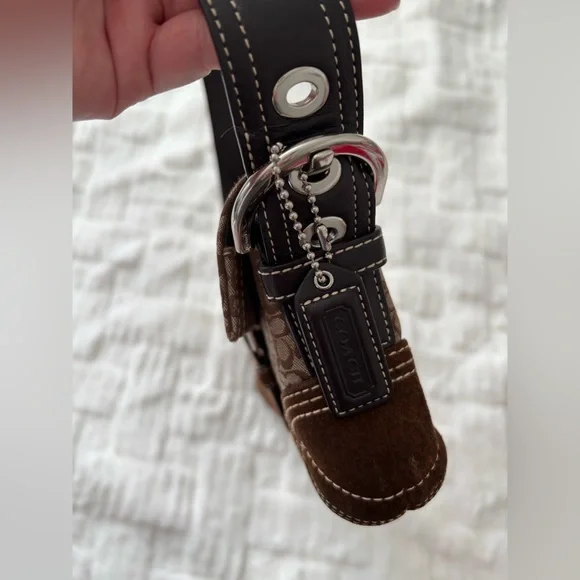 Coach Vintage 3628 Brown Mini Cs Soho Shoulder Bag - Picture 7 of 13